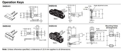 Chốt An Toàn OMRON  D4NS-1AF